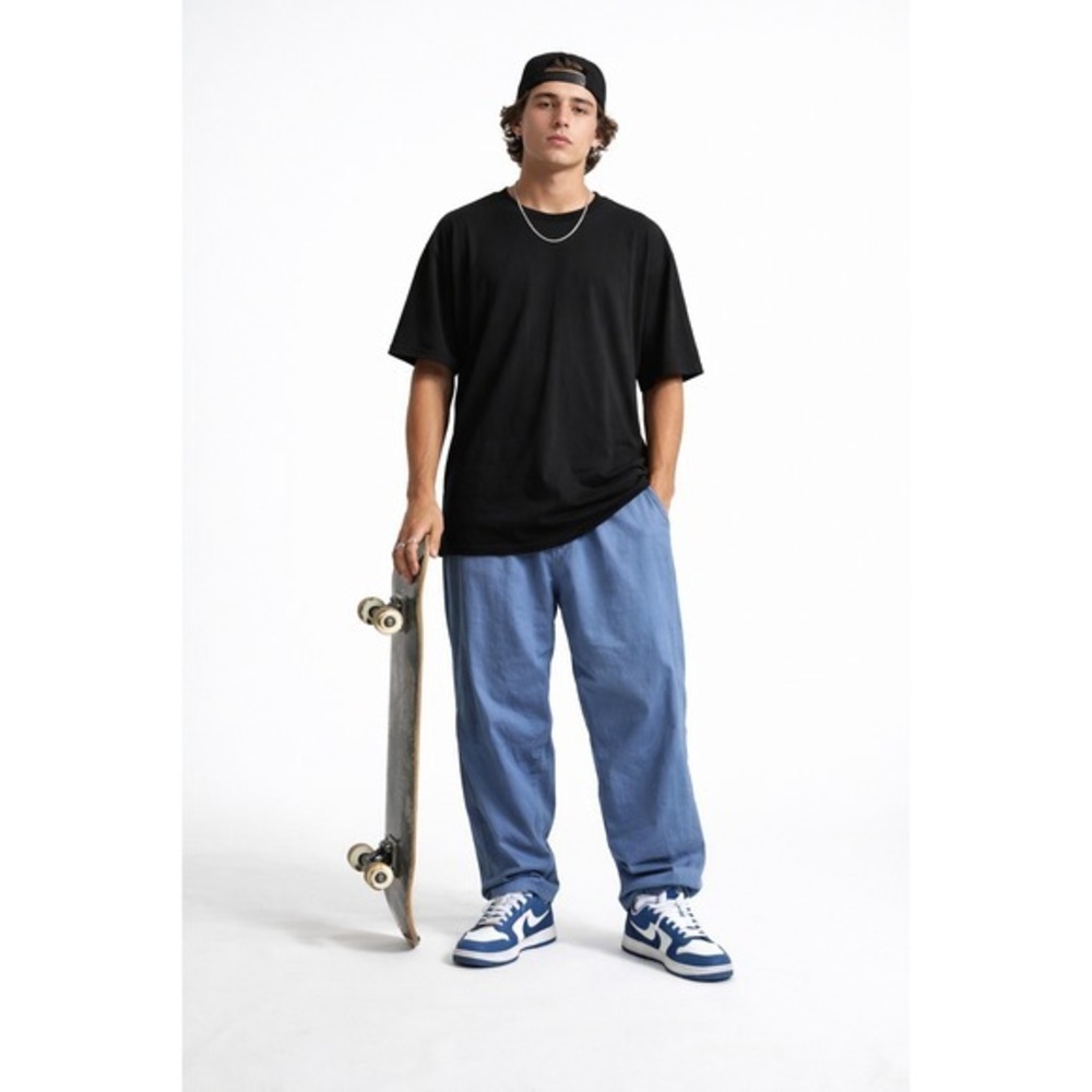 FTC Skate Twill Easy Pants Mens Large Blue‎